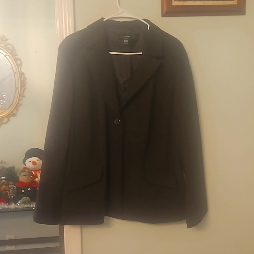 Women's pinstripe blazer